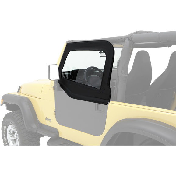 Bestop HighRock 4X4 Element Upper Doors Bestop 51793-35 HighRock 4X4 Element Upper Doors for 97-06 Jeep Wrangler TJ & Unlimited