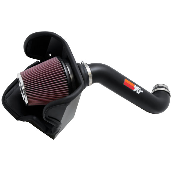 K&N Metal Air Intake K&N 77-1562KTK Metal Air Intake for 10-12 Jeep Liberty KK with 3.7L Engine