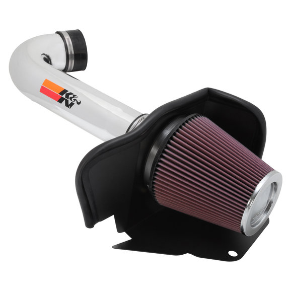 K&N Metal Air Intake K&N 77-1563KP Metal Air Intake for 11-14 Jeep Grand Cherokee WK2 & Dodge Durango with 5.7L