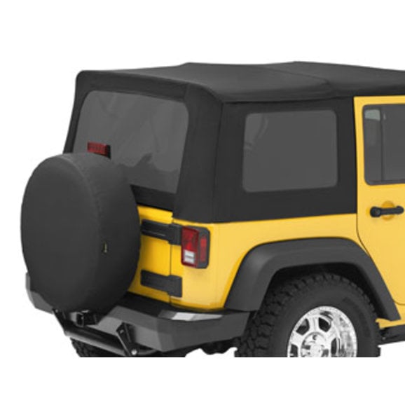 Bestop 58130-35 Tinted Window Kit in Black Diamond for 07-10 Jeep Wrangler  Unlimited JK 4 Door with Factory Soft Top or Sailcloth Replace-a-top |  Quadratec