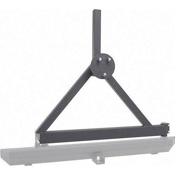 Rugged Ridge Tire Carrier in Black Rugged Ridge 11503.60 Tire Carrier in Black for 87-06 Jeep Wrangler YJ & TJ