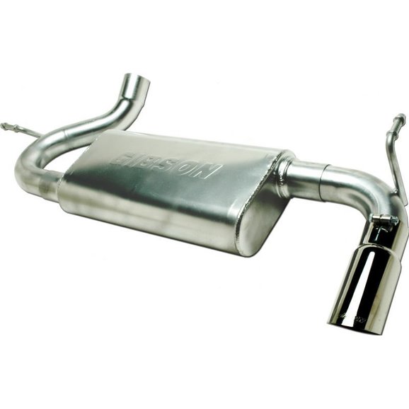 Gibson 617301 Stainless Steel Swept Side Exhaust for 07-18