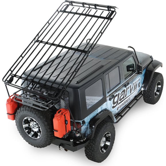 Garvin 44074 Wilderness Expedition Rack for 0718 Jeep Wrangler Unlimited JK 4 Door Quadratec Garvin 44074 Wilderness Expedition Rack for 0718 Jeep Wrangler Unlimited JK 4 Door Quadratec