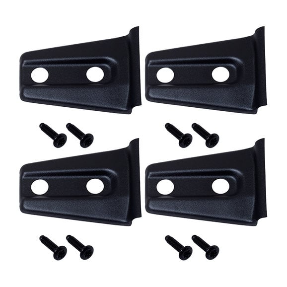 Kentrol Door Hinge Overlays Kentrol  Door Hinge Overlays for 07-18 Jeep Wrangler JK 2 Door