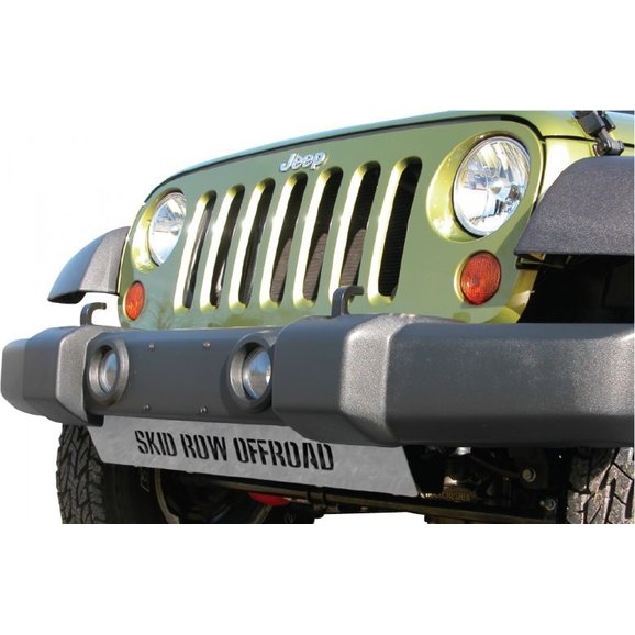 Skid Row Offroad Offroad Front Chassis Skid Plates for 0718 Jeep Wrangler JK Quadratec