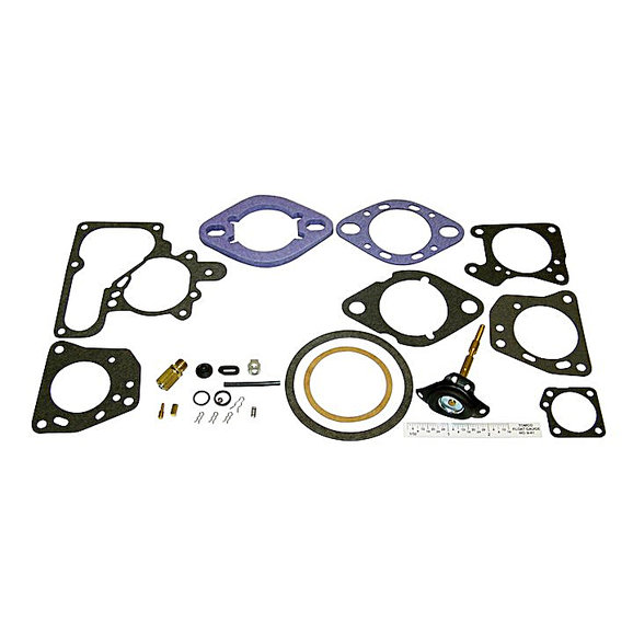 Crown Automotive Carburetor Repair Kit  Crown Automotive 83300057 Carburetor Repair Kit  for 73-78 Jeep CJ, SJ and J- Series with 6-Cylinder Engine