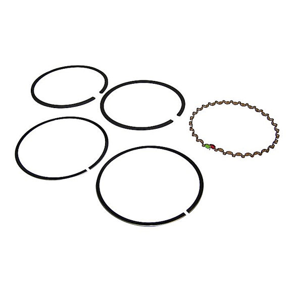 Crown Automotive .010" Oversize Piston Ring Set Crown Automotive 83500211 .010" Oversize Piston Ring Set for 83-95 Jeep CJ & Wrangler YJ; 84-93 Cherokee XJ & Comanche MJ and 1993 Grand Cherokee ZJ
