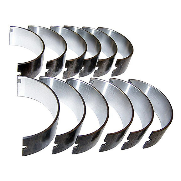 Crown Automotive Undersize Connecting Rod Bearing Set Crown Automotive 83500301K6 Undersize Connecting Rod Bearing Set for 75-06 Jeep CJ, Wrangler YJ & TJ; 93-04 Grand Cherokee ZJ & WJ and 87-01 Cherokee XJ & Comanche MJ with 6 Cylinder Engine
