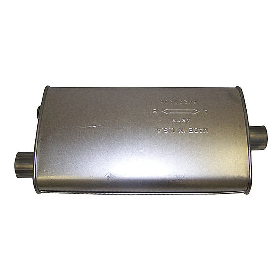 Crown Automotive Muffler  Crown Automotive 83502646 Muffler  for 86-89 Jeep Cherokee XJ