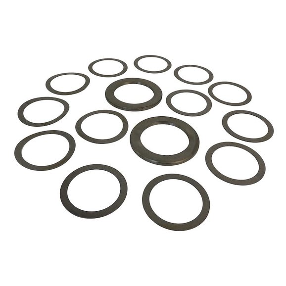 Crown Automotive Differential Bearing Shim Kit Crown Automotive 83503004 Differential Bearing Shim Kit for 87-07 Jeep Wrangler YJ, TJ, Unlimited & JK, 84-01 Cherokee XJ, 93-98 Grand Cherokee ZJ & with Dana 35 Rear Axle