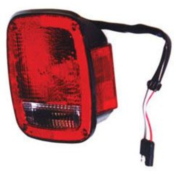 OMIX Tail Light Left Hand Black OMIX 12403.07 Tail Light Left Hand Black for 81-86 Jeep CJ
