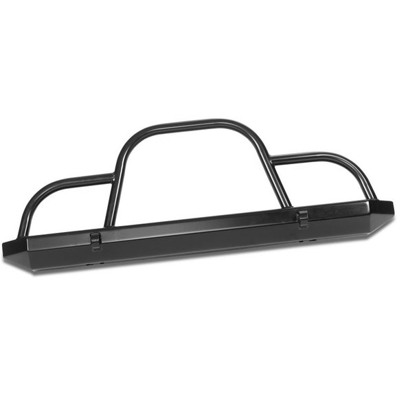 Warrior Products Front Rock Crawler Bumper with Brush Guard & D-Ring Mounts Warrior Products 57051 Front Rock Crawler Bumper with Brush Guard & D-Ring Mounts for 76-06 Jeep CJ5, CJ7, CJ8, Wrangler YJ, TJ & Unlimited