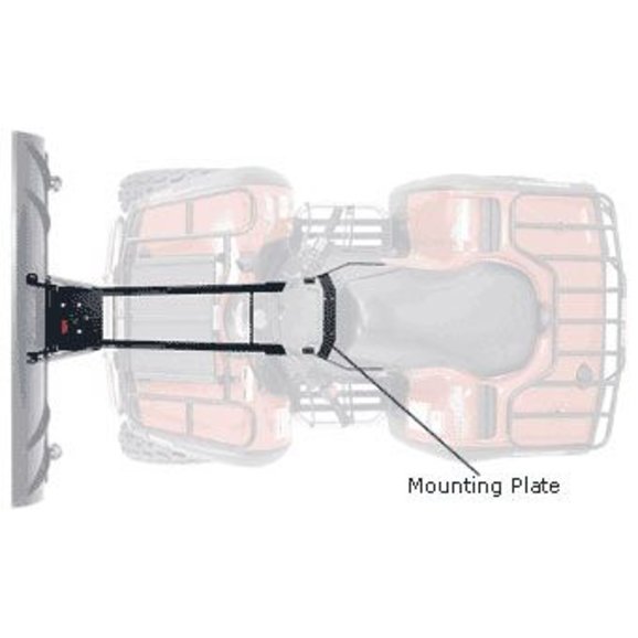 WARN Plow Mounting Kit WARN 70558 Plow Mounting Kit for 05-07 Kawasaki Brute Force 750 4x4