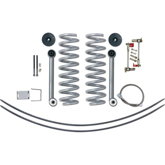 Rubicon Express 3.5" SuperFlex Suspension System with AddaLeafs for