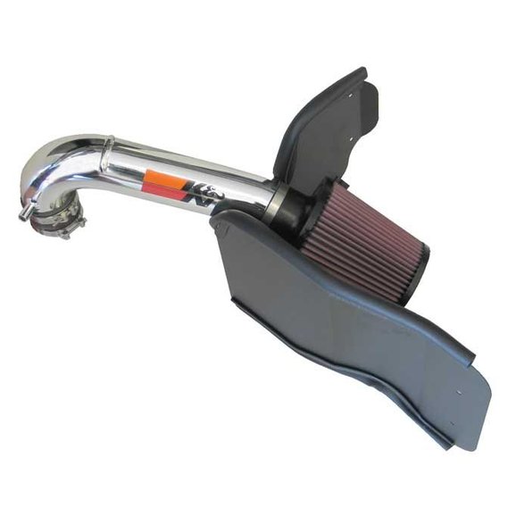 K&N Metal Intake in Polished K&N 77-1513KP Metal Intake in Polished for 99-04 Jeep Grand Cherokee WJ with 4.7L Engine