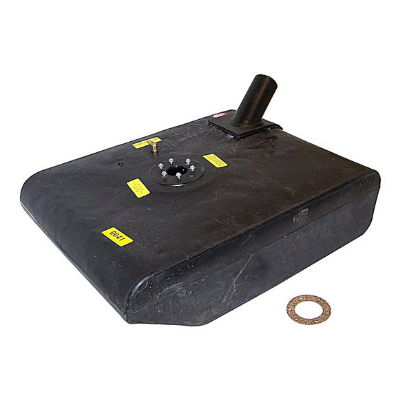 Crown Automotive Plastic Underseat Fuel Tank Crown Automotive 912008PL Plastic Underseat Fuel Tank for 55-70 Jeep CJ-5 and CJ-6 with 4-Cylinder Engine
