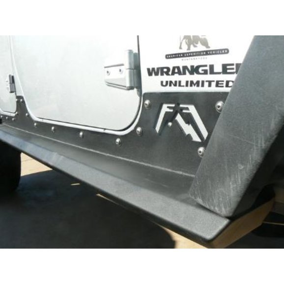 Quadratec QRC Rock Sliders for 07-18 Jeep Wrangler Unlimited Rubicon JK 4-Door