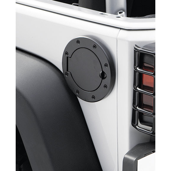 Rugged Ridge Stainless Steel Fuel Door Rugged Ridge Stainless Steel Fuel Door for 07-18 Jeep Wrangler JK
