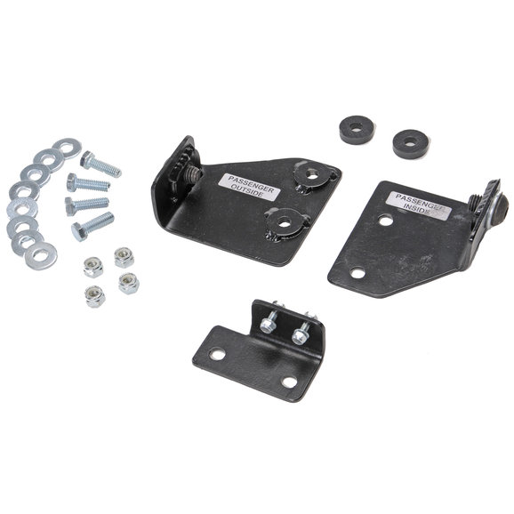 MasterCraft Passenger Side Seat Adapter Bracket MasterCraft 00624406 Passenger Side Seat Adapter Bracket for 07-18 Jeep Wrangler JK