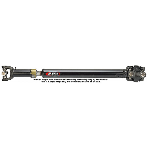 J.E. Reel Heavy Duty 1310 Front Driveshaft J.E. Reel 31CJ57-3175-2 Heavy Duty 1310 Front Driveshaft for 80-81 Jeep CJ with 4 or 6 Cylinder Engine and SR4 Transmission