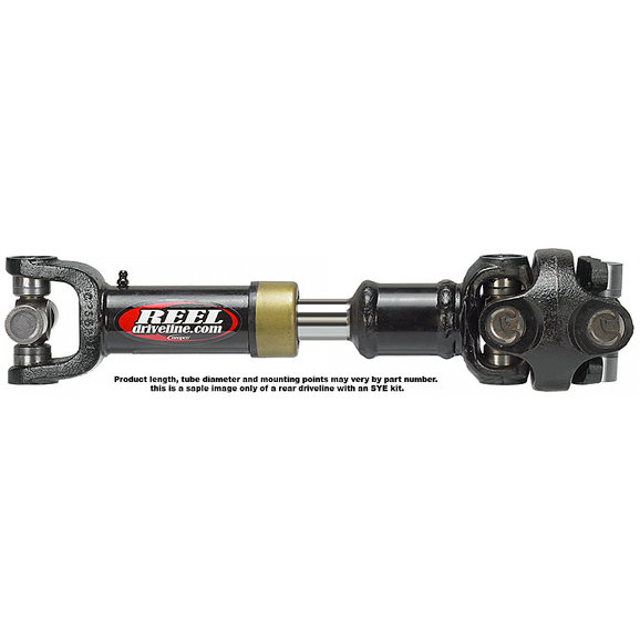 J.E. Reel Heavy Duty 1310 Rear Drive Shaft J.E. Reel 31CJ7-2075-2 Heavy Duty 1310 Rear Drive Shaft for 1981 Jeep CJ-7 with 4 or 6 Cylinder Engine and SR4 Transmission