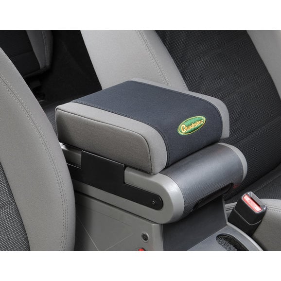 Quadratec Logo Arm Rest Pad Quadratec  Logo Arm Rest Pad for 07-10 Jeep Wrangler JK