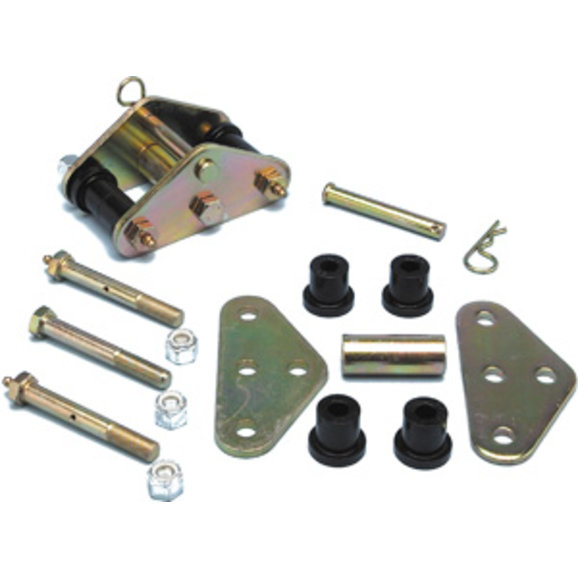 Currie Enterprises CE9035 Front Tow Bar Shackles for 7686 Jeep CJ5