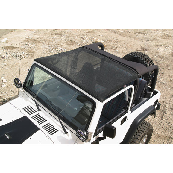 Warrior Products Breezer Top Warrior Products 1110 Breezer Top for 76-91 Jeep CJ7 & Wrangler YJ