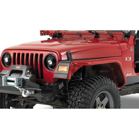Warrior Products Front Fender Protectors Warrior Products Front Fender Protectors for 04-06 Jeep Wrangler TJ Unlimited
