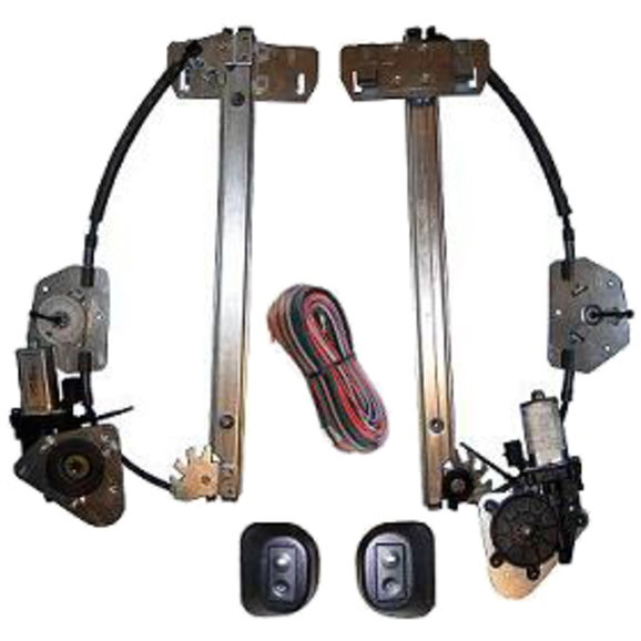 ElectricLife JE172007 Direct Fit Power Window Kit for 0718 Jeep