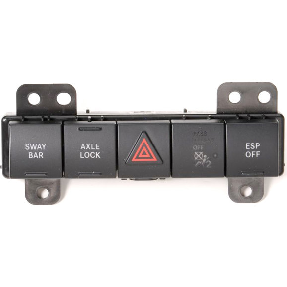 Mopar 4602508AF OEM Rubicon Edition Switch Pod for 07-10 Jeep Wrangler JK |  Quadratec