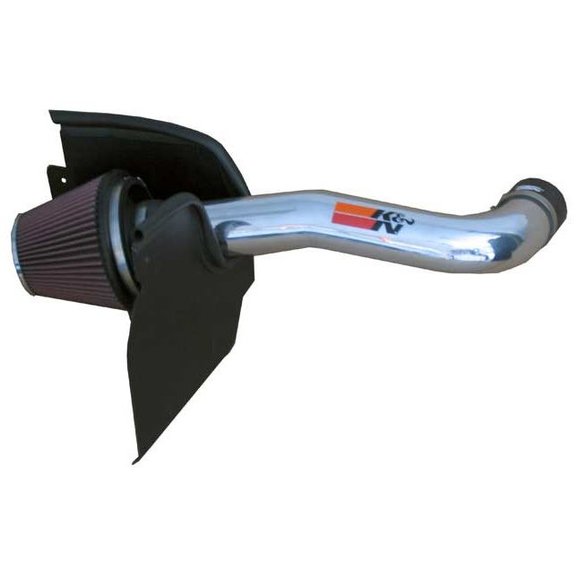 K&N Metal Intake K&N 77-1540KP Metal Intake for 04-07 Jeep Liberty KJ with 3.7L Engine