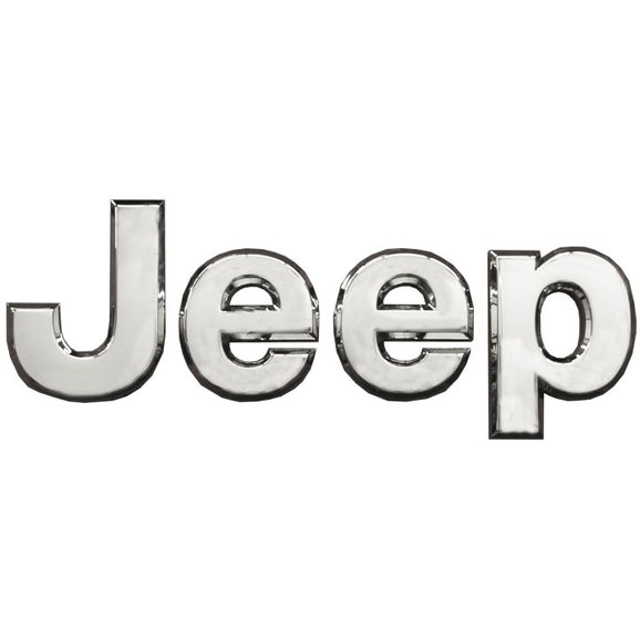 Mopar Jeep Nameplate Mopar 55157088AC Jeep Nameplate for 05-18 Jeep Vehicles