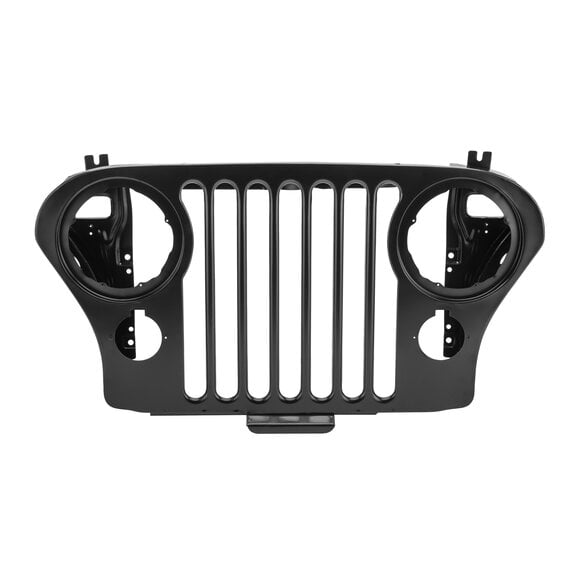 AccuPart Jeep Licensed Grille - Stamped Steel AccuPart Jeep Licensed Grille - Stamped Steel for 76-86 Jeep CJ5, CJ7 & CJ8 Scrambler