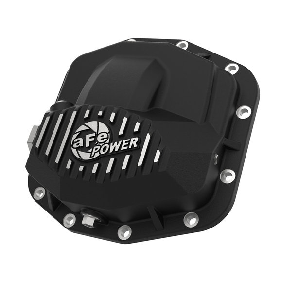 aFe Power Front Differential Cover in Black Finish aFe Power 46-71030B Front Differential Cover in Black Finish for 18-19 Jeep Wrangler JL & 2020 Gladiator JT with Dana 44 Rubicon Front Axle