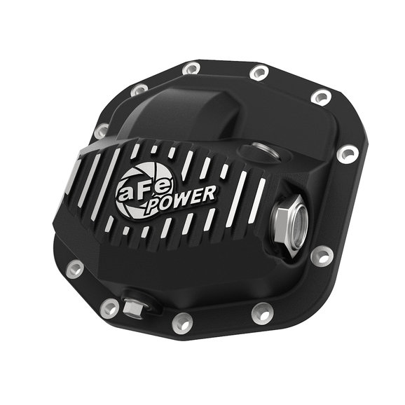 aFe Power Pro Series Front Differential Cover in Black aFe Power 46-71010B Pro Series Front Differential Cover in Black for 18-19 Jeep Wrangler JL with Dana 30 Front Axle