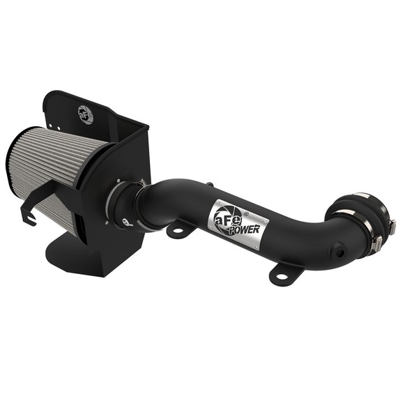 aFe Power Magnum FORCE Stage 2 XP Pro DRY S Cold Air Intake with Black Tube aFe Power 51-13002-B Magnum FORCE Stage 2 XP Pro DRY S Cold Air Intake with Black Tube for 18-19 Jeep Wrangler JL & 2020 Gladiator JT with 3.6L