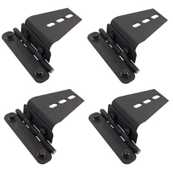 Smittybilt Defender Rack Adjustable Mounting Bracket For 07 18 Jeep Wrangler And Wrangler Unlimited Jk With Safari Hardtop Quadratec