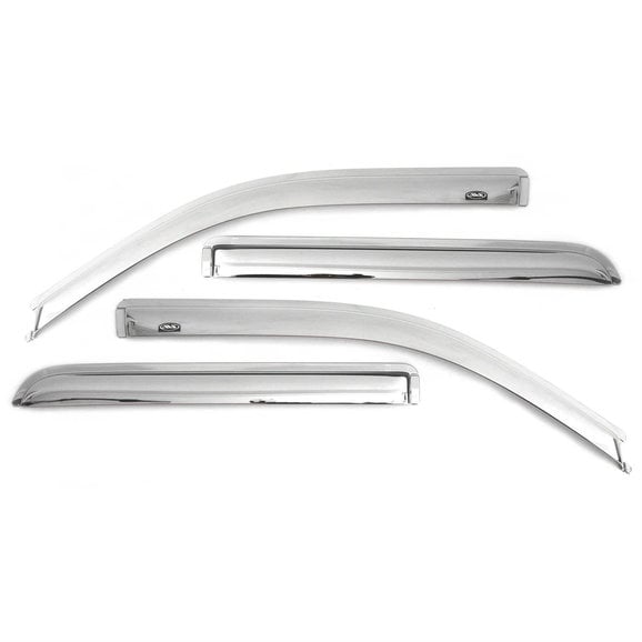 AVS Window Deflector Ventvisor Stick-On 4pc. Set in Chrome AVS 684252 Window Deflector Ventvisor Stick-On 4pc. Set in Chrome for 11-19 Jeep Grand Cherokee WK
