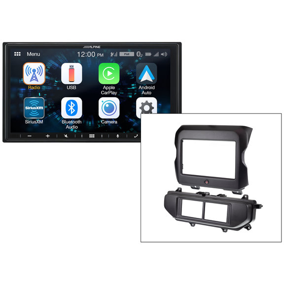 Alpine iLXW650 Receiver with Scosche Integrated Control System for 18