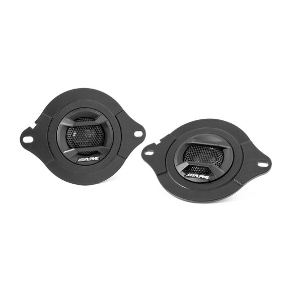 Alpine 1" Component Tweeters Alpine SPV-10TW-WRA 1" Component Tweeters for 07-23 Jeep Wrangler JK, JL, & Gladiator JT