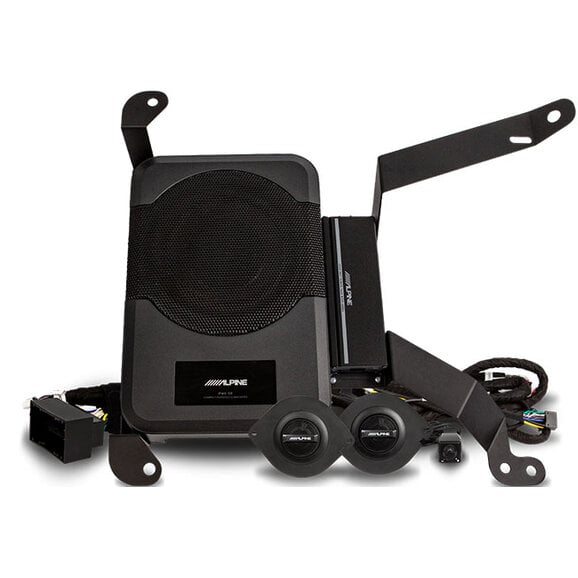 Alpine Powered System Upgrade Alpine PSS-23WRA2 Powered System Upgrade for 18- 23 Jeep Wrangler JL Unlimited 4-Door and 20-23 Gladiator JT