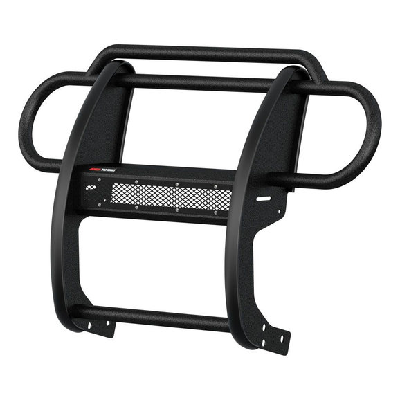 Aries Pro Series Grill Guard with LED Light Bar Aries 2170032 Pro Series Grill Guard with LED Light Bar for 18-23 Jeep Wrangler JL Unlimited & Gladiator JT