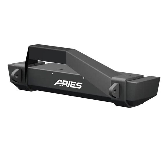 Aries TrailCrusher Steel Front Bumper Aries  TrailCrusher Steel Front Bumper with Brush Guard
