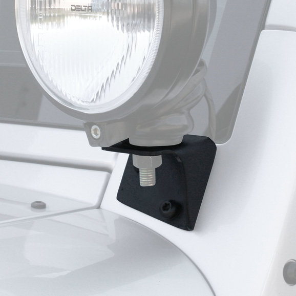 Aries Windshield Light Brackets Aries 15800 Windshield Light Brackets for 07-18 Jeep Wrangler JK