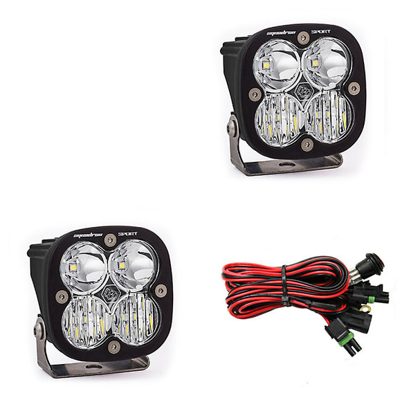 Baja Designs Squadron Sport Driving/Spot LED Light Pair Baja Designs 557803 Squadron Sport Driving/Spot LED Light Pair
