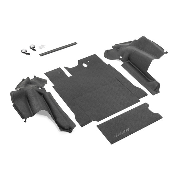 Bedrug BedTred Premium Molded Rear Cargo Area Liner Kit Bedrug BedTred Premium Molded Rear Cargo Area Liner Kit for 18-20 Jeep Wrangler Unlimited