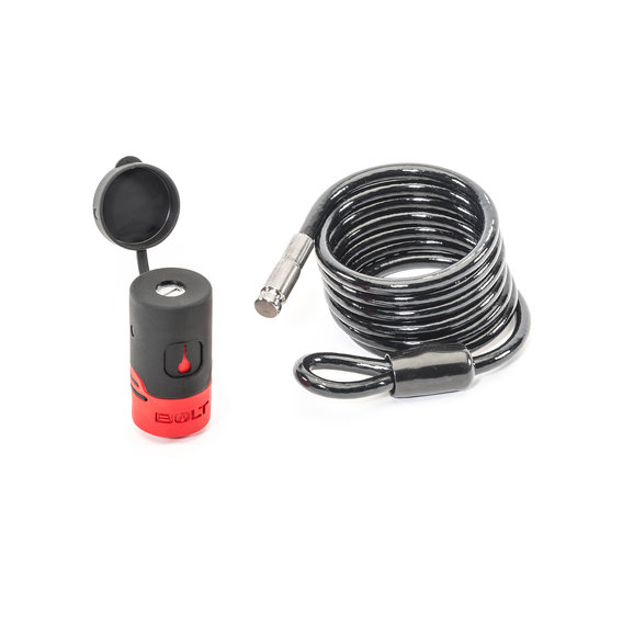 BOLT 6' BOLT Cable Lock BOLT 7018452 6' BOLT Cable Lock for 93-18 Jeep Vehicles
