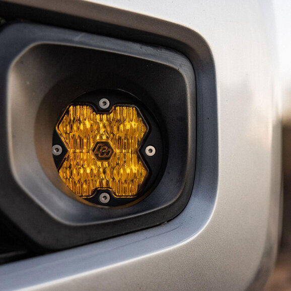 Baja Designs Fog Pocket Light Mount Kit For Squadron-R Lights Baja Designs 44-0006 Fog Pocket Light Mount Kit For Squadron-R Lights for 12-23 Toyota Tacoma