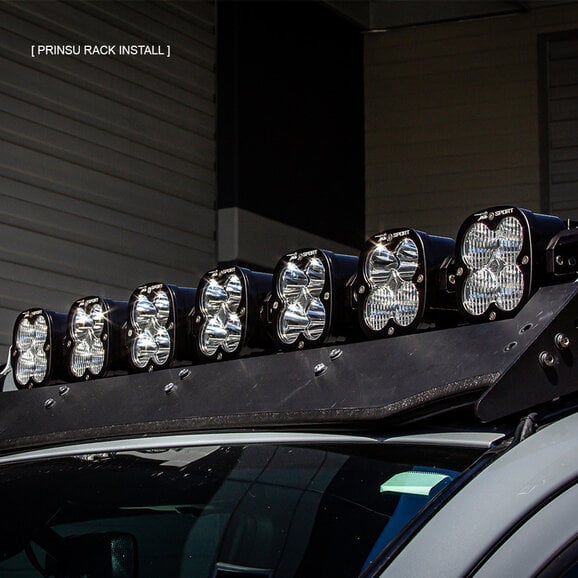 Baja Designs 7XL Pro Linkable Roof Light Bar Kit For Prinsu Rack Baja Designs 44-7890 7XL Pro Linkable Roof Light Bar Kit For Prinsu Rack for 05-23 Toyota Tacoma